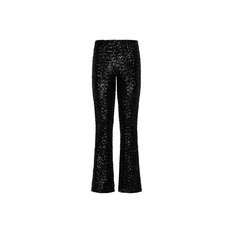 Oséree Sequin Embellished Trousers-0