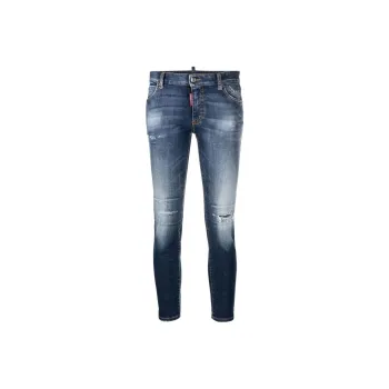 DSQUARED 2 Low rise Skinny leg Cropped Jeans