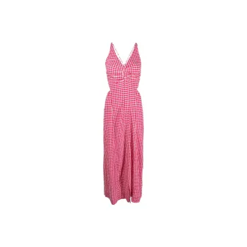 GANNI Sleeveless Dress Women's Pink
