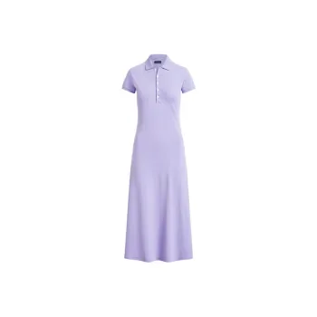Polo Ralph Lauren Short-Sleeved Dresses Women's Purple
