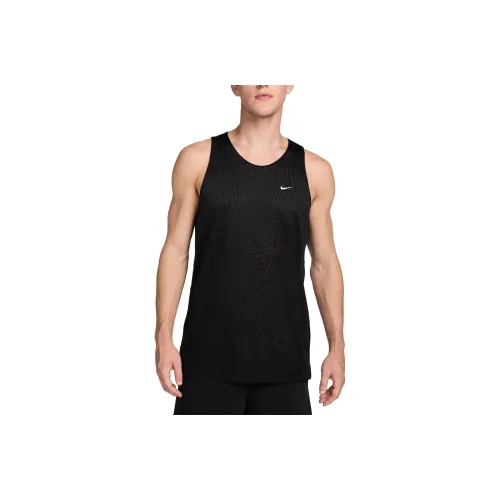 Nike Dri FIT Standard Issue Basketball Jersey Men's Black