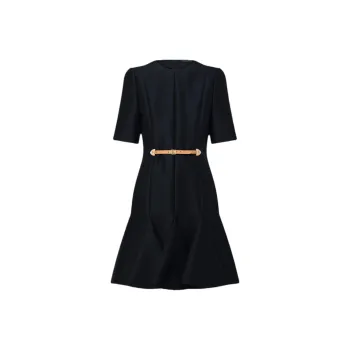 LOUIS VUITTON Godet Skater Dress