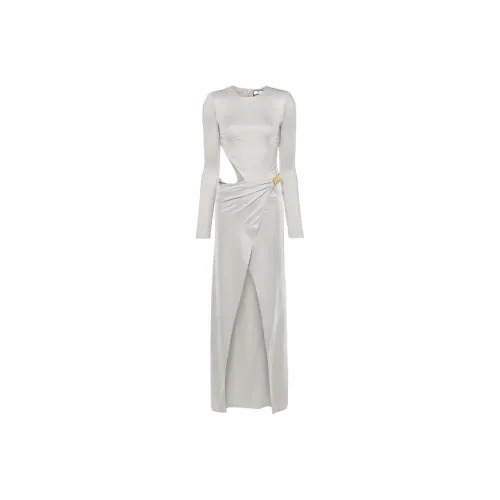 Elisabetta Franchi Cut Out Detailed Carpet Dress