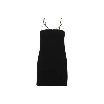 DSQUARED 2 Logo Plaque Cut Out Strappy Mini Dress