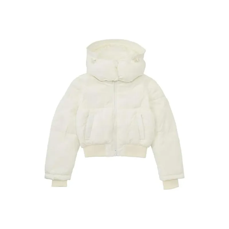 DIESEL Puffer Jacket Women's White-0