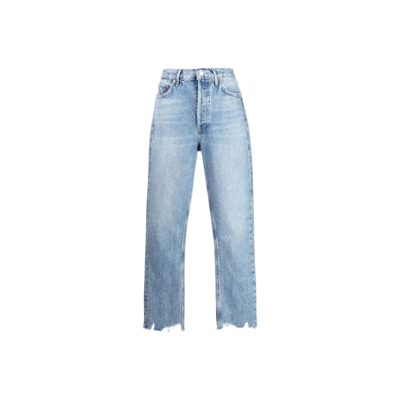 AGOLDE Riley Cropped Jeans-0