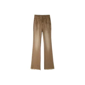HIPPIEMISS Jeans Women's Vintage Brown