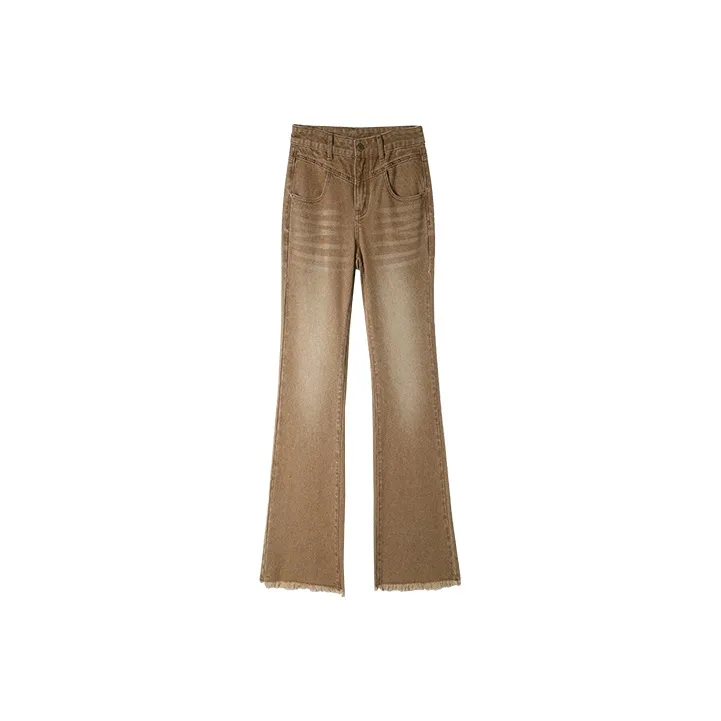 HIPPIEMISS Jeans Women's Vintage Brown-0