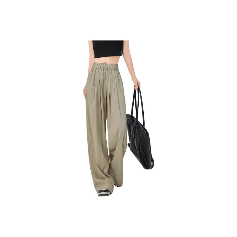 ORIGIN Casual Pants Women's Apricot-15