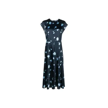 VINCE Sleeveless Dresses Women's Blue