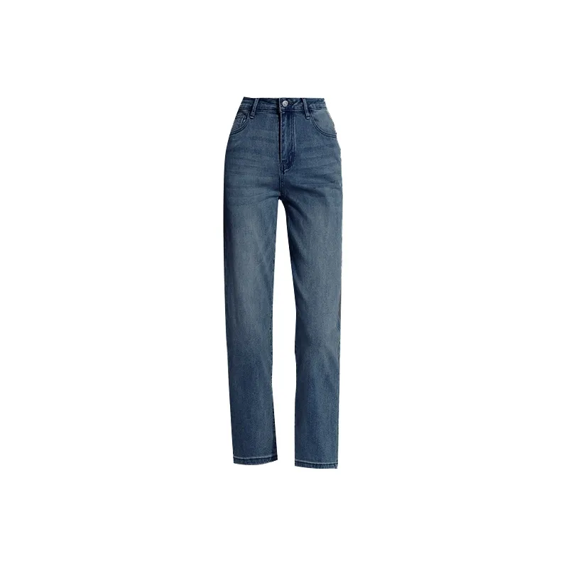 HELEH Versatile Jeans With Fishtail Flare Autumn Style Women's-3