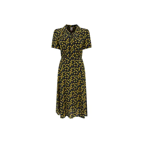INES DE LA FRESSANGE Short Sleeved Dresses Women's Blue