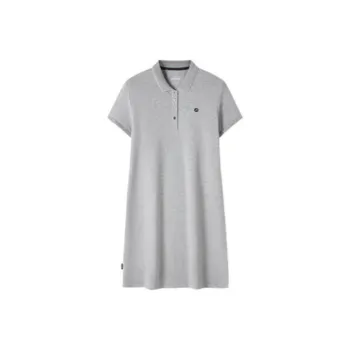 OUTDOOR PRODUCTS Short Sleeved Dress Women's Medium Heather Gray
