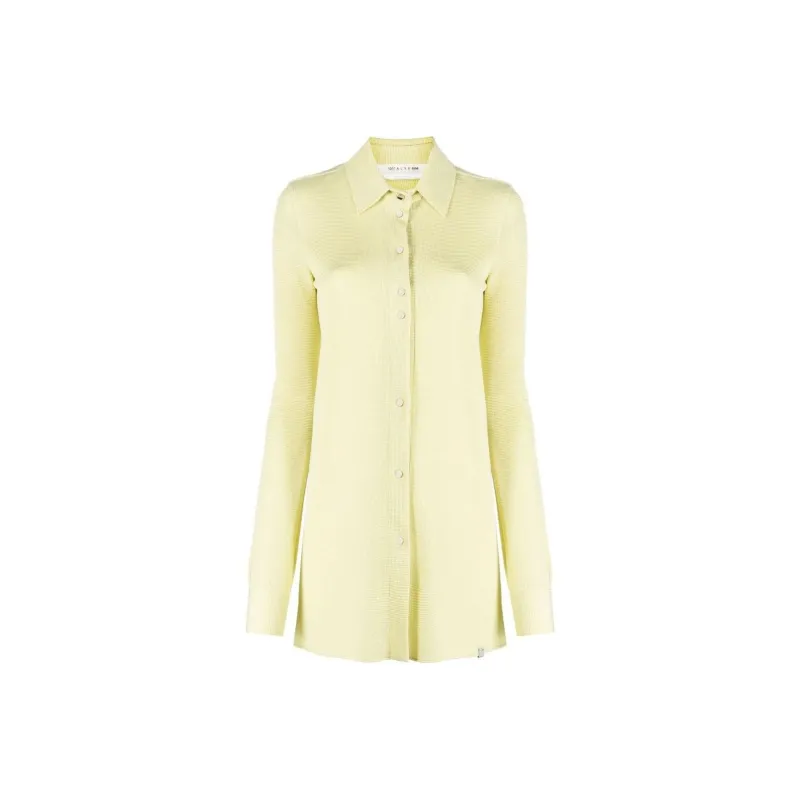 1017 ALYX 9SM Long-Sleeved Dresses Women's Yellow-0