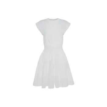 Alexander McQueen FW22 Sleeveless Dress Women's White