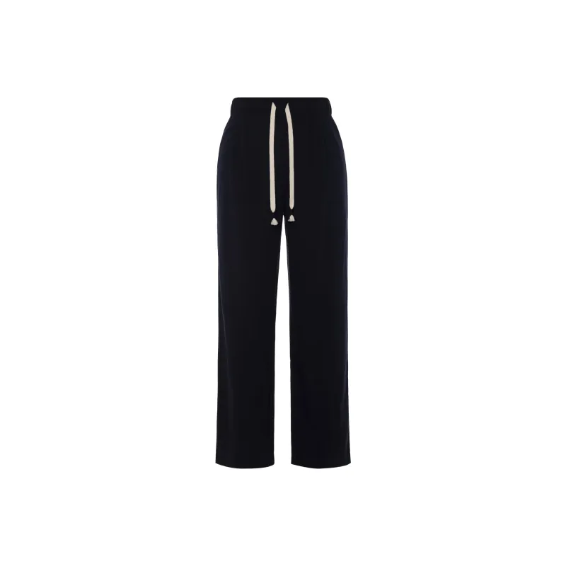 UNIQLO Casual Pants Women's Navy Blue-0