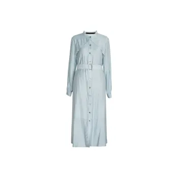 ROEYSHOUSE Long Sleeved Dresses Women's Light Blue