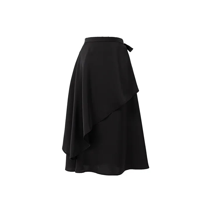 SOON FLOWER Skirt Women's Black-0