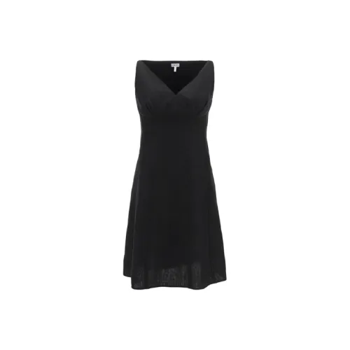 LOEWE Sleeveless Dresses Women's Black
