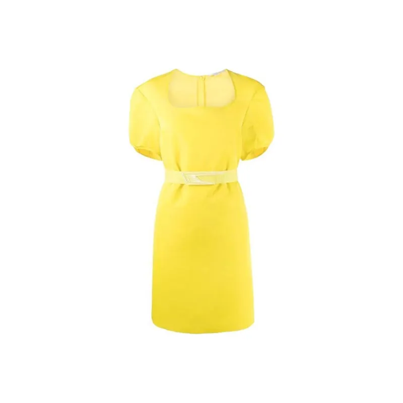 Stella McCartney Belted Puff sleeve Dress-0