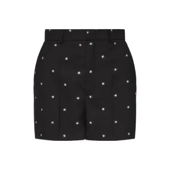 RED VALENTINO Casual Shorts Women's Black