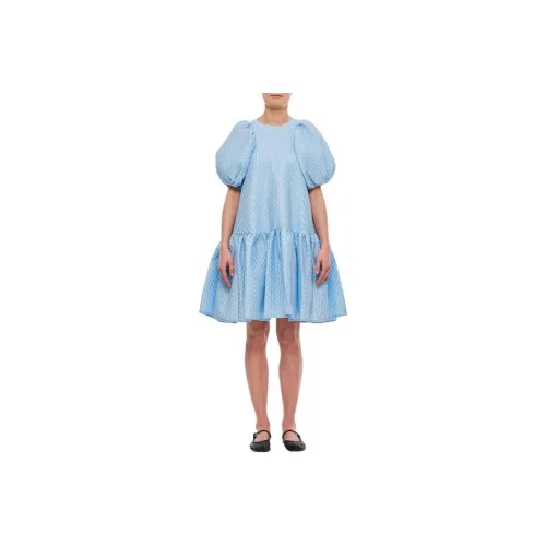 CECILIE BAHNSEN Puff sleeve Minidress