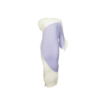 ISSEY MIYAKE Long-Sleeved Dresses Women's White
