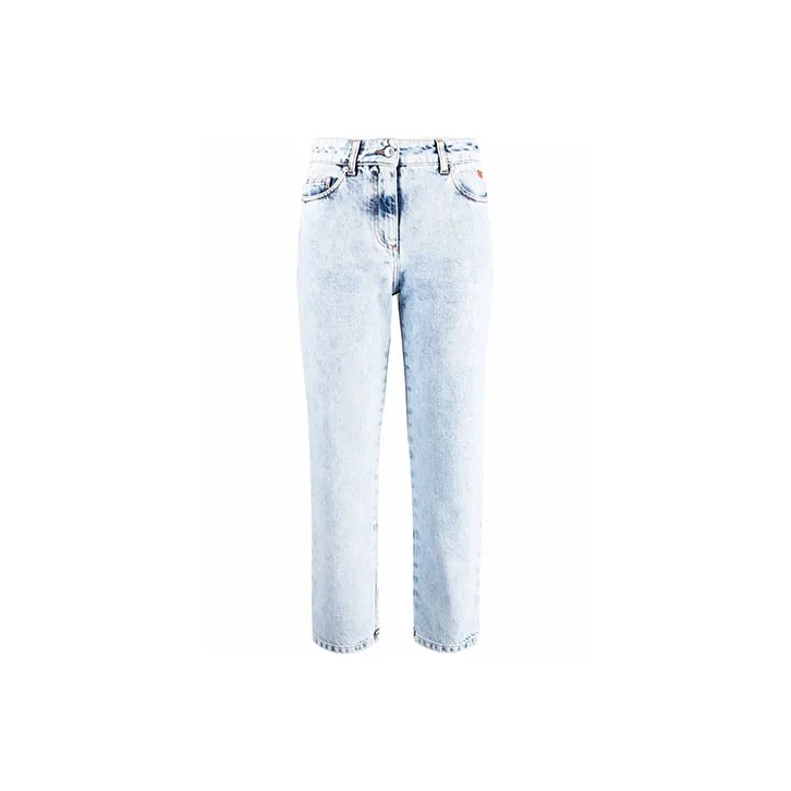 MSGM Jeans Women's Light Blue-0