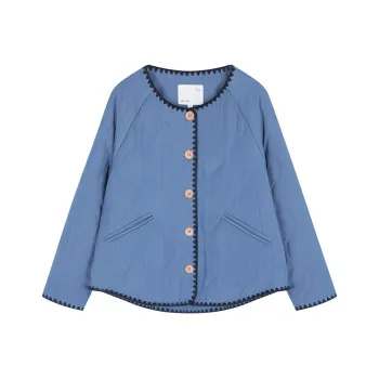 IHIMI Puffer Jacket Women's Denim Blue