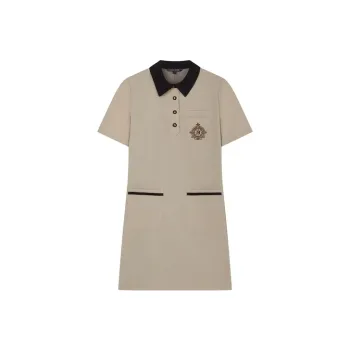 Teenie Weenie Short Sleeved Dress Women's Khaki