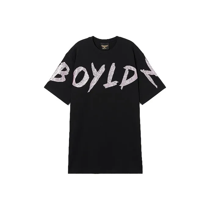 Boy London Short Sleeved Dress Women's Black-0