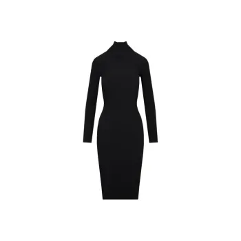 Alaia Long-Sleeved Dresses Women's Black