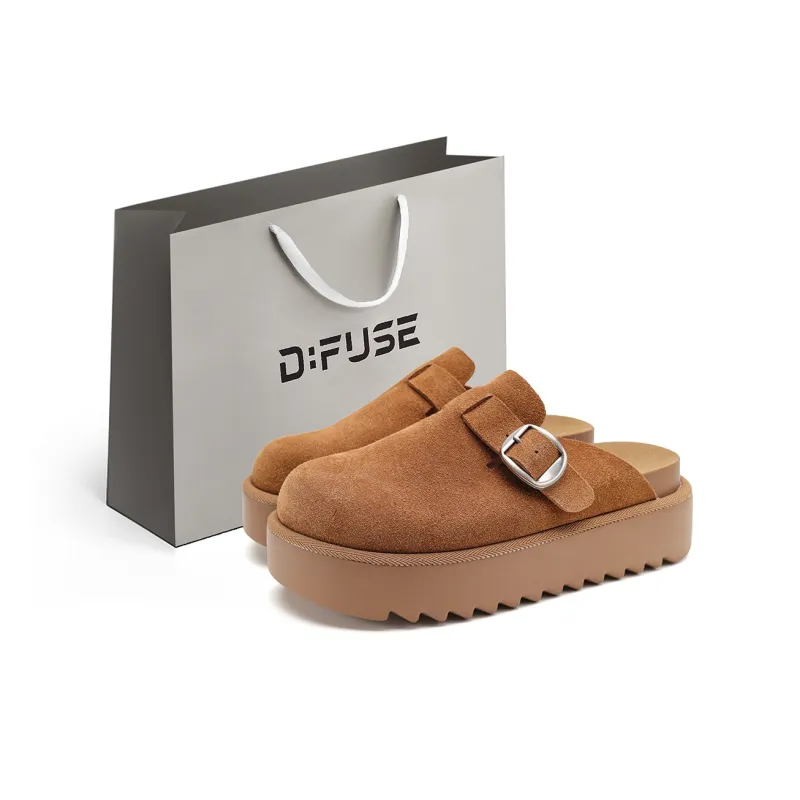 D FUSE SCANDINAVIA Quiet Abrasion Resistant Closed Toe Slippers Women's-0