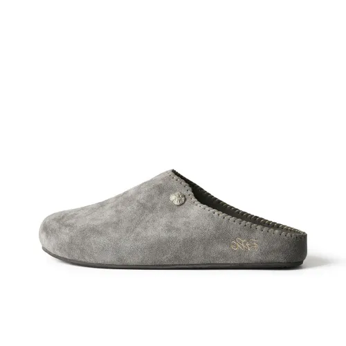 PIPG Rubber Sole Abrasion Resistant Slip Resistant Antibacterial Closed Toe Slippers Men's
