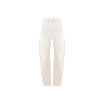 Lemaire Contrast Stitching Tapered Jeans