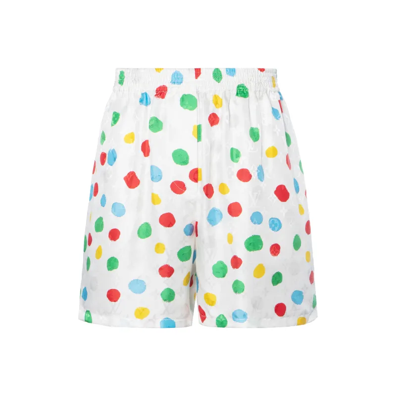 LOUIS VUITTON Louis Vuitton X Yayoi Kusama SS23 Casual Shorts Women's White-0