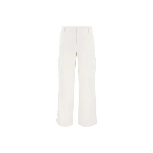 VINCE High waisted Cotton Trousers
