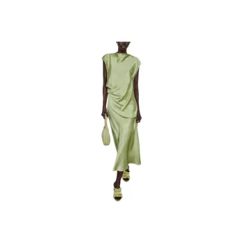 Other Stories Short Sleeved Dress Women's Light Green