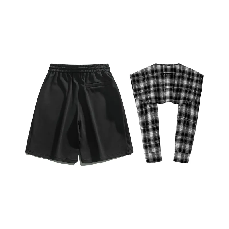 Qnxeey Casual Pants Unisex-7