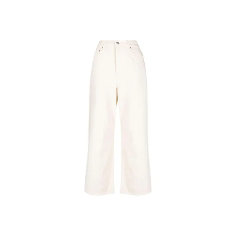 Citizens Of Humanity Gaucho Wide leg Cotton Jeans-0