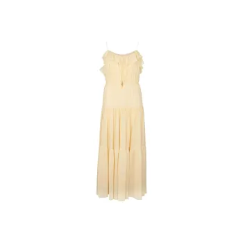 CELINE Slip Dresses Women's Yellow