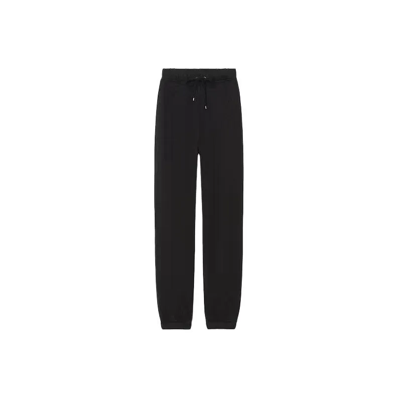FRAME SS24 Knitted Sweatpants Women's Black-0