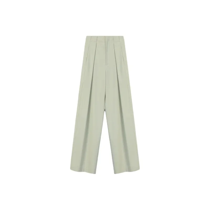 Roselingling Casual Pants Women's Mist Green-0