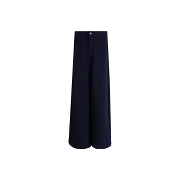 A LIFE ON THE LEFT Casual Pants Women's Navy Blue