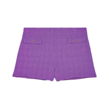 Maje Casual Shorts Women's Purple