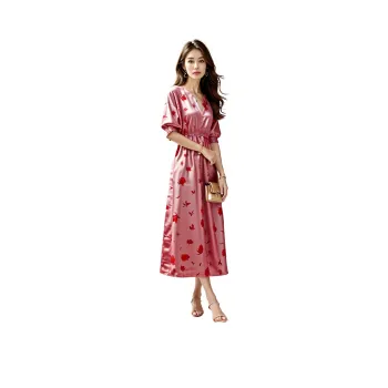 Mapping Short Sleeved Dresses Women's Multicolor