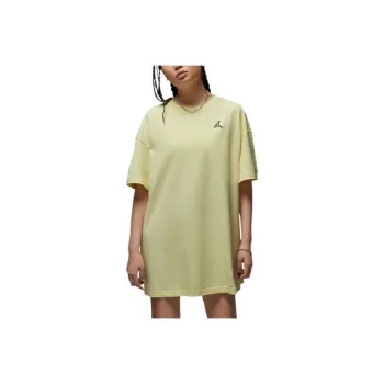 Jordan Short Sleeved Dresses Women's Yellow