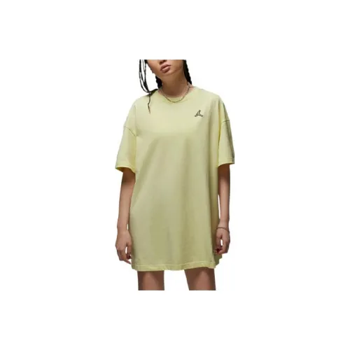 Jordan Short-Sleeved Dresses Women's Yellow