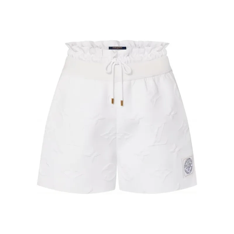 LOUIS VUITTON 3D Monogram Trompe L'Oeil Mini Shorts-0