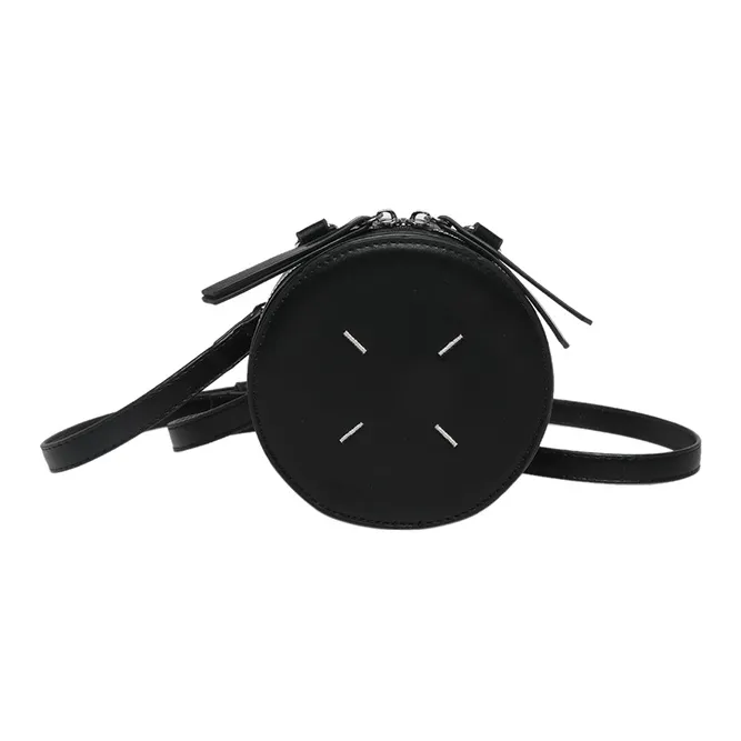 TOUTSEUL YOLO PU Round Bag, Shoulder Bag Women's Ecru/Pink/Red/Black-18